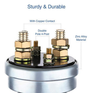 Dts Master Battery Disconnect Switch 4 Post Spst Kill Cut Off