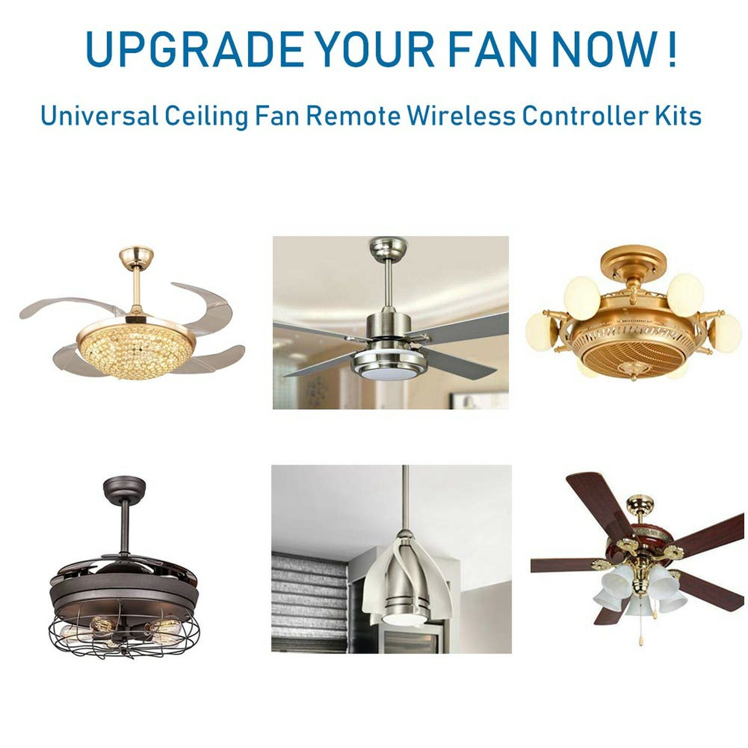 Yukihalu Yukihalu 3 In 1 Small Size Universal Ceiling Fan