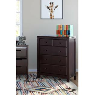 Storkcraft Graco Benton 4 Drawer Dresser Espresso Easy New