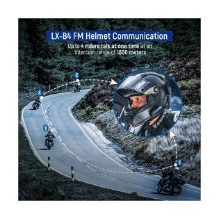 Lexin Lexin 2pcs B4fm Motorcycle Bluetooth Intercom With Fm Radio Helmet Bluetooth Lexin Lexin 2pcs B4fm Motorcycle Bluetooth Intercom With Fm Radio Helmet Bluetooth