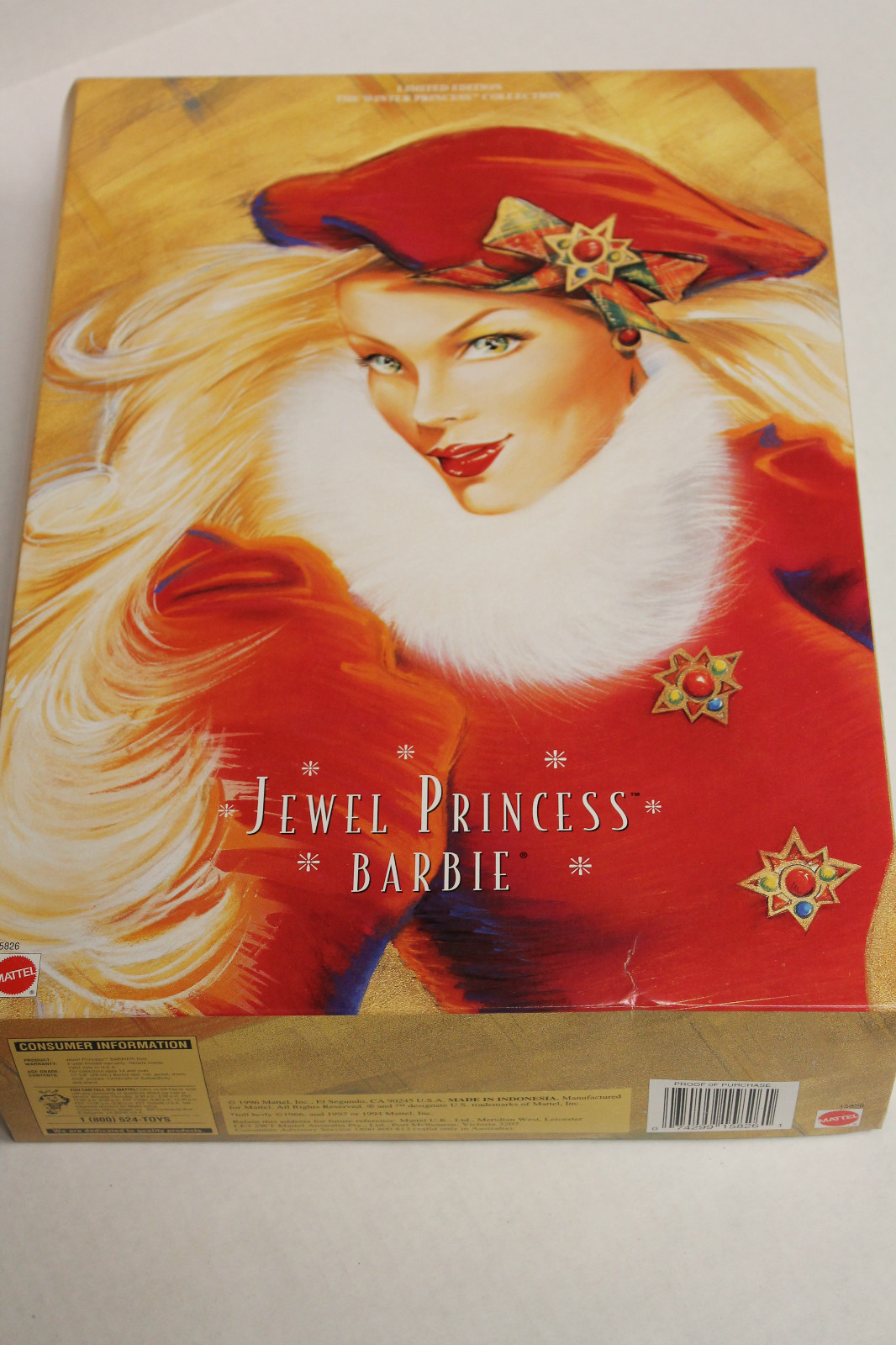 Mattel Jewel Princess Barbie Limited Edition The Winter Princess