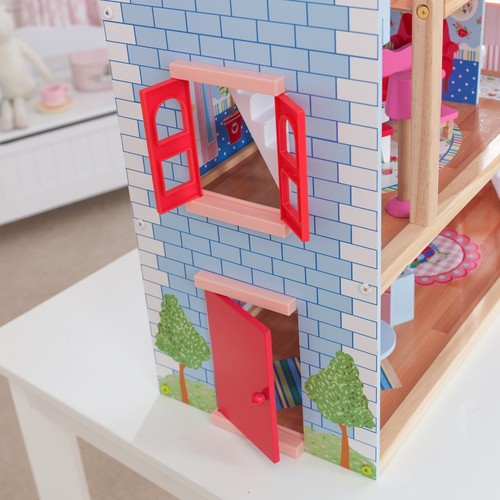 Kidkraft Chelsea Doll House 2 Feet Tall 16 Accessories Included Girls Doll Toy
