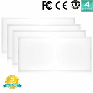 Unbranded Generic 4pcs 24w Led Recessed Ceiling Fixtures