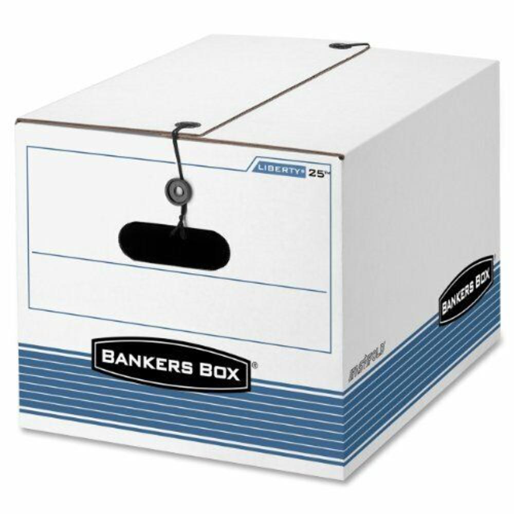 Fellowes Bankers Box Stor/file - Letter/legal, String & Button - Stackable - Heavy Duty -