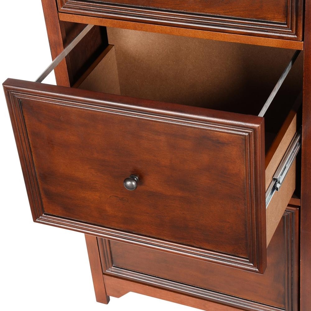 Home Decorators Collection 4 Drawer Wood File Cabinet Vertical