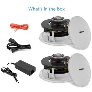 Pdicwifib82 Pyle Home In Ceiling Speakers W Built In