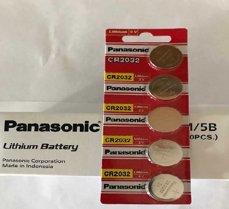1000 Batteries Panasonic Cr2032 Dl2032 Ecr2032 3v Lithium Coin Battery