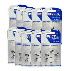 Pkcell 1x A10 Hearing Aid Batteries Size 10 Pr70 Ac230 Me10z L10 1 4v A10 Zinc Air