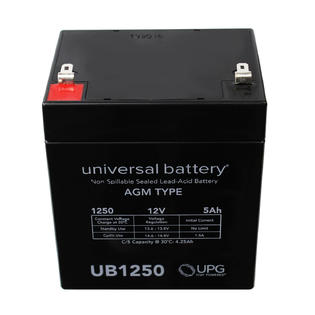 Upg Ub1250alt371 Ub1250 12v 5ah Craftsman Garage Door Opener Model 53918
