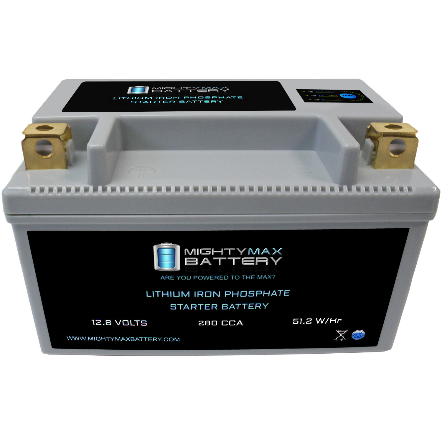 Mighty Max Battery Ytx14 Bslifepo4242 Mighty Max Ytx14 Bs Lithium Battery Replaces Powersport Motorcycle Scooter Atv
