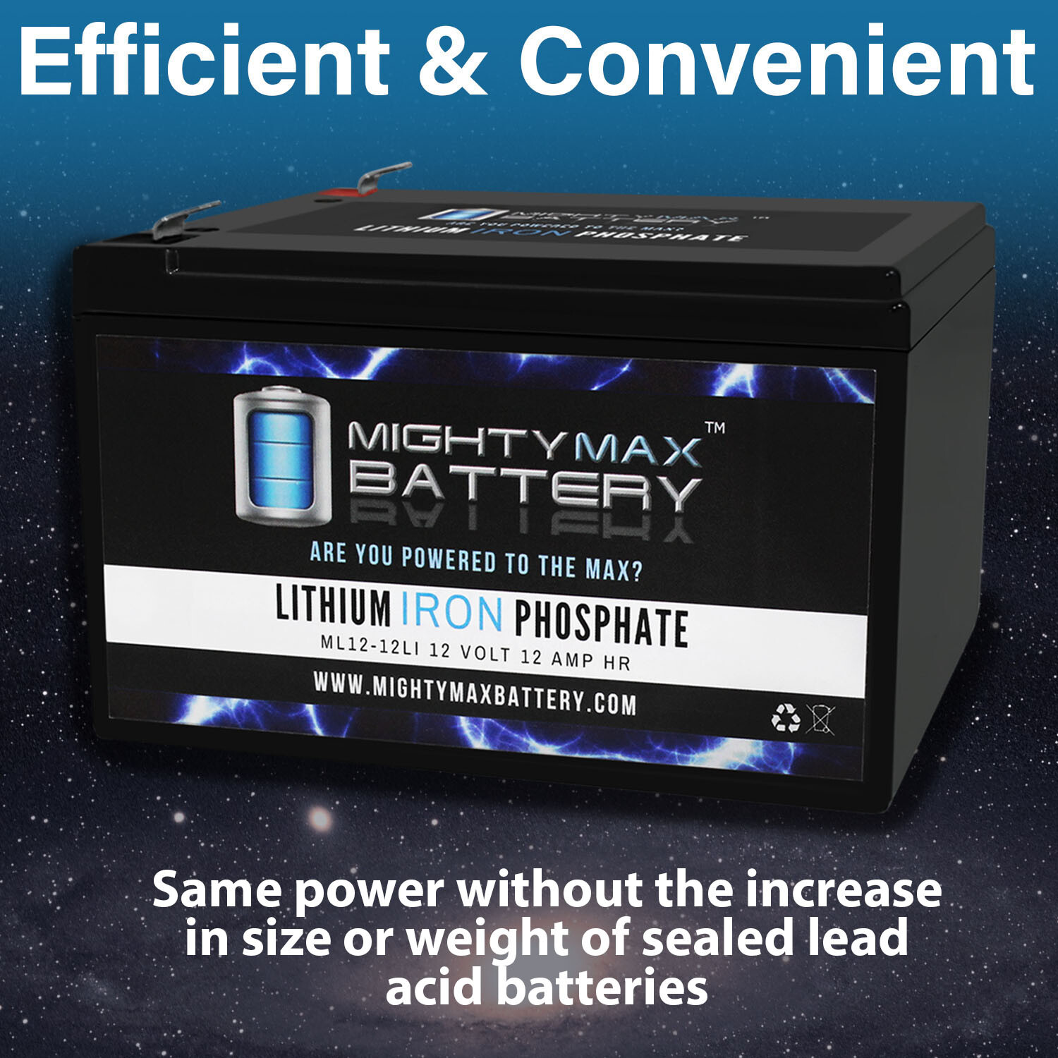 Mighty Max Battery Ml12 12li363 Mighty Max 12v 12ah Lithium Battery Replaces Valley Dynamo 8 Billiards Pooltable