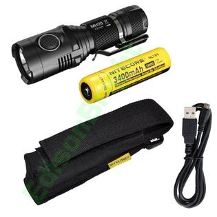Nitecore Nitecore Mh20 Cree Led 1000 Lumen Usb Rechargeable Flashlight With 18650 Nl189