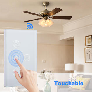Eeekit Smart Wifi In Wall Ceiling Fan Light Switch Voice