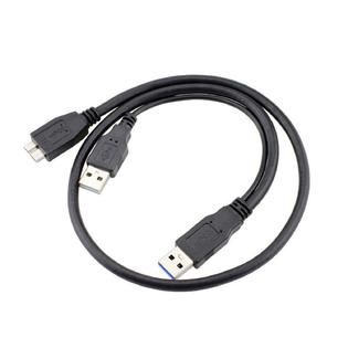 Apirit Usb 3 0 Type A To Micro B Usb Y Shape Cable For Seagate Toshiba Wd Wii U Note 3 Apirit Usb 3 0 Type A To Micro B Usb Y Shape Cable For Seagate Toshiba Wd Wii U Note 3