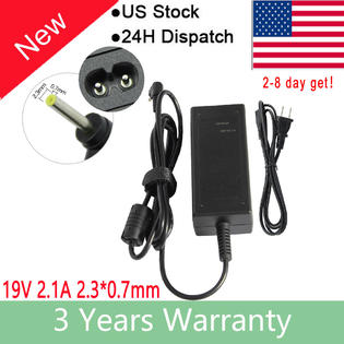 Unbranded Generic New Brand Ac Adapter Charger For Asus Eee Pc 1001p 1005ha 1005hab 1005pe 1101ha