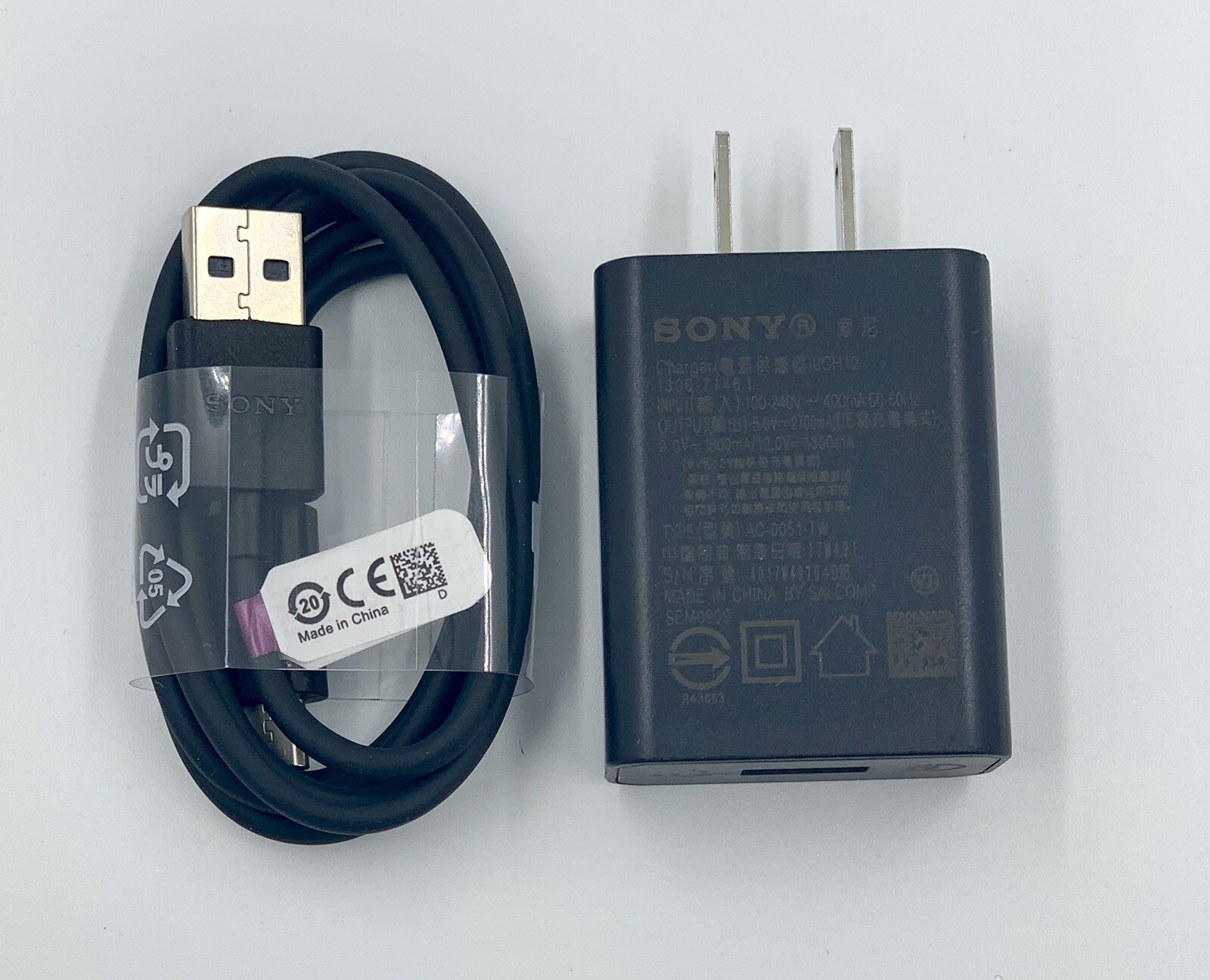 Sony Uch12 Fast Wall Charger Usb For Sony Xperia Xz Xz2 Premium