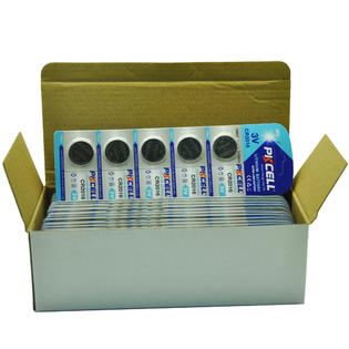 Pkcell Cr 2016 3v Lithium Batteries Cr2016 Button Cell Coin Watch Battery Br2016 500pcs