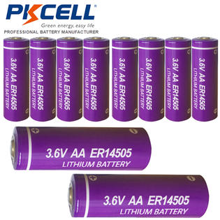 Pkcell 200x Aa Batteries 3 6v 2400mah Er6 Tl 5140 Tl 5903 Er14505 Lithium Battery Bulk