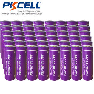 Pkcell 200x Aa Batteries 3 6v 2400mah Er6 Tl 5140 Tl 5903 Er14505 Lithium Battery Bulk