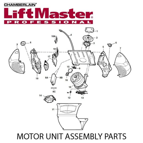 Liftmaster 4185 Replacement Gear Sprocket Assembly