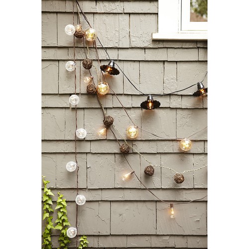 Allen Roth Sl10e Outdoor 10 Light White Plug In Bulbs String Roth Sl10e Outdoor 10 Light White Plug
