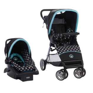 Baby Car Seat Stroller Combo Infant Toddler Boy Fold Disney Mickey Travel System
