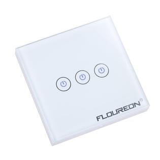 Floureon 3 Gang Wireless Rf Remote Control Light Wall Switch