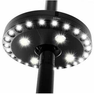 Qpau 727807 Umbrella Pole Lights Led Wireless 3 Lighting Mode Umbrella Pole Lights Led Wireless