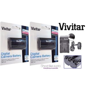 Vivitar 2 Pc Np Fm500h Li Ion Battery And Charger For Sony Alpha Slt A77 Slt A77 Ii M2