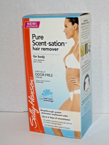 4 Boxes Sally Hansen Pure Scent Sation Hair Remover Creme For Body