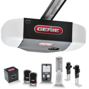 Genie Stealthdrive 750 1 1 4 Hp Belt Drive Garage Door Opener With Battery And