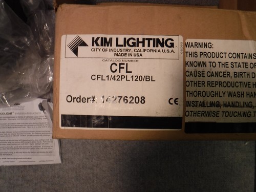 12930876 Kim Lighting Aluminum Black Cfl1 42pl120 Blp 12930876 Kim Lighting Aluminum Black Cfl1 42pl120 Blp