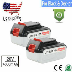 Black Decker Lbxr20 20v Max Lithium Ion Battery