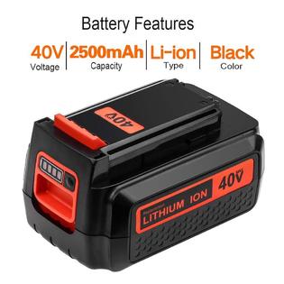 2 Lbx2040 For Black Decker 40v Lithium Battery Lbxr36 Lbx36 Lbxr2036 Lbx1540 Us