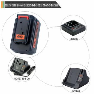 2 Lbx2040 For Black Decker 40v Lithium Battery Lbxr36 Lbx36 Lbxr2036 Lbx1540 Us