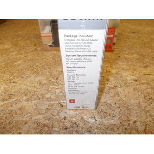 New Belkin P57265 J F5d7050 Lot Of 2 G Wireless Usb Network