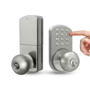 Milocks Electronic Door Knob Front Entry Keyless Keypad Adjustable