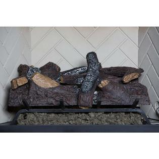 Emberglow Fireplace Logs 24in Vented Natural Gas Glowing Embers Log Grate Btu 7 Pcs Emberglow Fireplace Logs 24in Vented Natural Gas Glowing Embers Log Grate Btu 7 Pcs