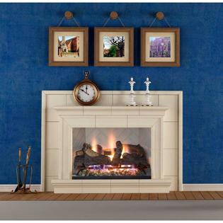 Emberglow Fireplace Logs 24in Vented Natural Gas Glowing Embers Log Grate Btu 7 Pcs Emberglow Fireplace Logs 24in Vented Natural Gas Glowing Embers Log Grate Btu 7 Pcs