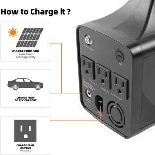 Kyng Kyng Solar Generator Portable Power Station 500w Solar Generator Lithium Battery