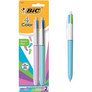 B003LZ98UY BIC 4 Color Fashion Ball Pen, Medium Point (1 ...