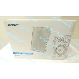 7428960200 Bose Virtually Invisible 891 In Wall Speakers White Pair New Sealed