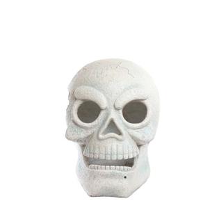 Alpine Skull With 2 Red Leds And Motion Sensor Battery Operated