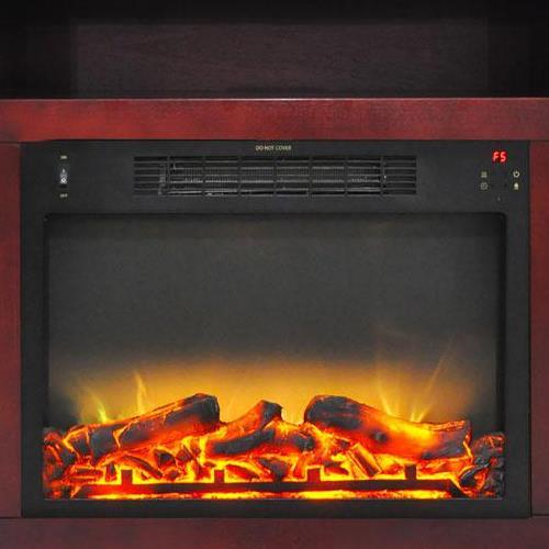 Hanover 56 In Electric Corner Fireplace Heater Tv Stand Realistic Hanover 56 In Electric Corner Fireplace Heater Tv Stand Realistic Flames Decor Cherry 1