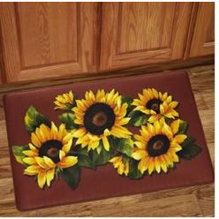 Sunflower Kitchen Rug
