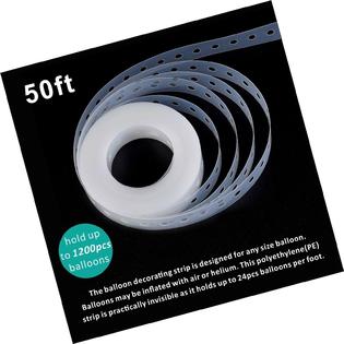 Hicet Balloon Decorating Strip Tape 50ft Long To Make Arch Garland