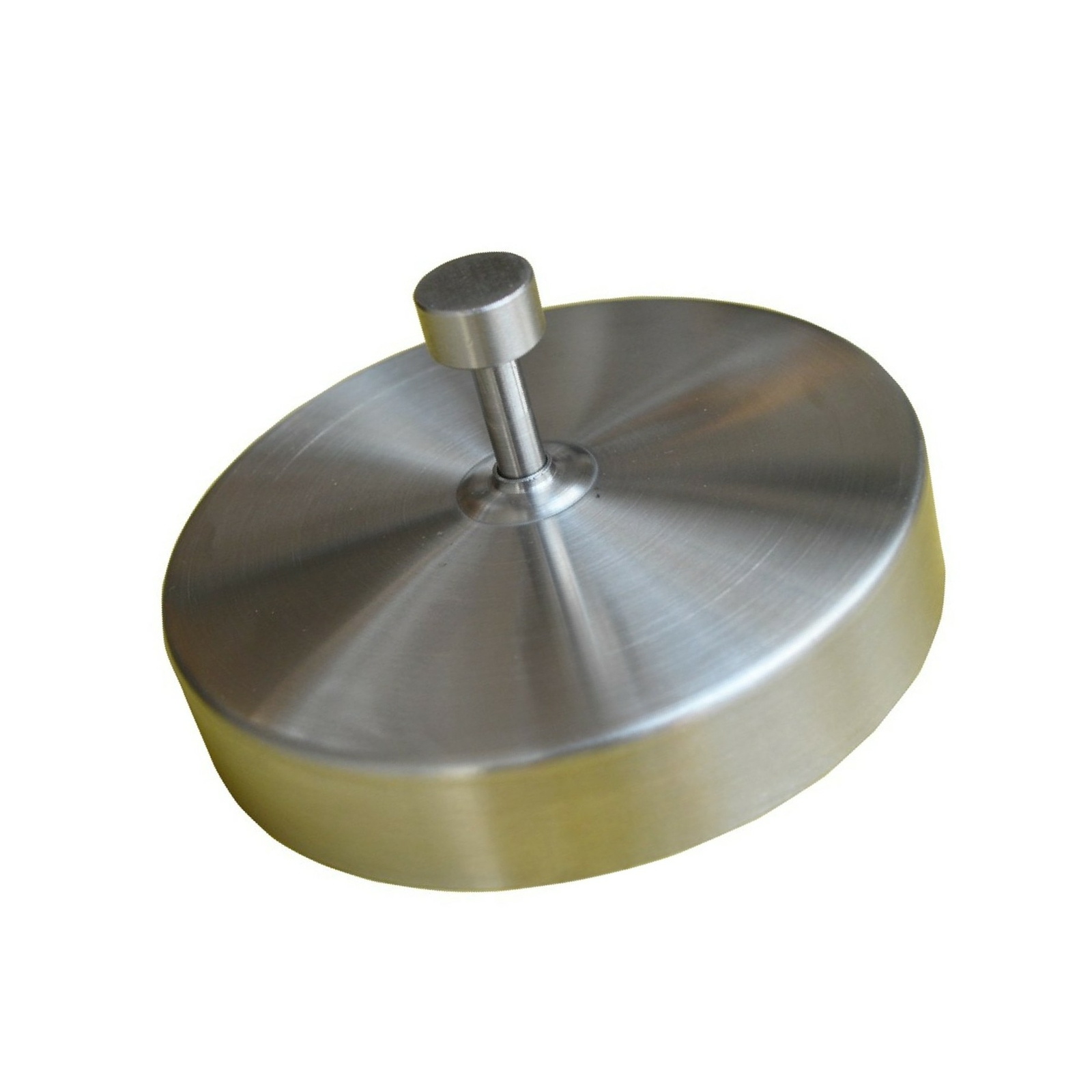 Non-stick single hamburger press