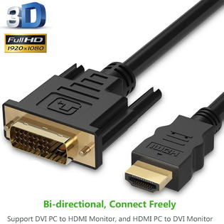 Yellow Price Gold Dvi To Hdmi Cable Lead Wire Connect Computer Pc Laptop To Tv Dvd Yellow Price Gold Dvi To Hdmi Cable Lead Wire Connect Computer Pc Laptop To Tv Dvd