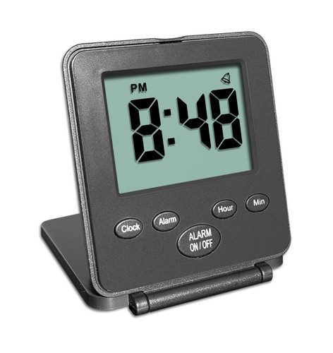 Travelwey Digital Travel Alarm Clock Small Simple Basic Operation Travelwey Digital Travel Alarm Clock