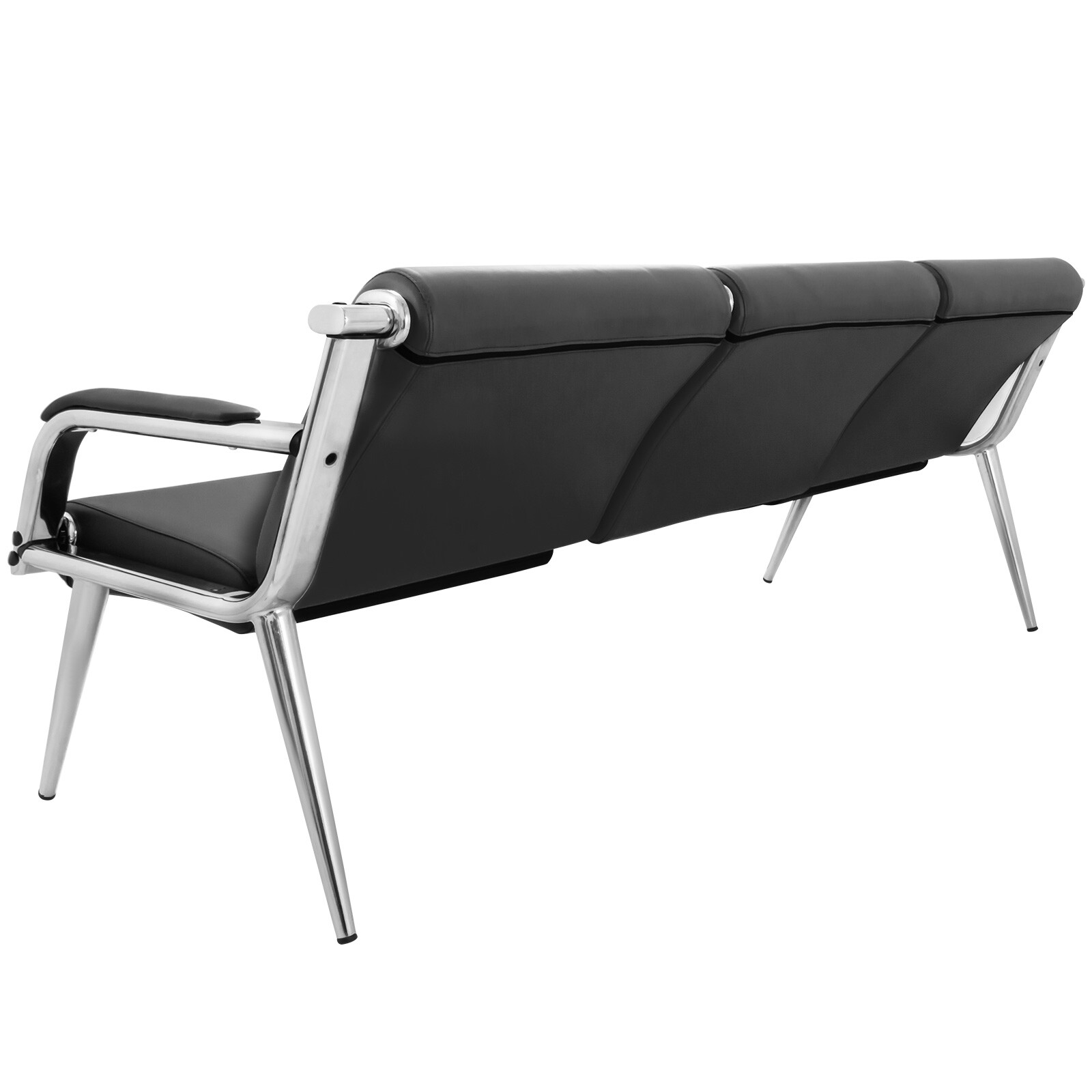 Vevor 3 Seat Waiting Room Chairs Set Bench Sofa Office Reception Chairs Novel Design